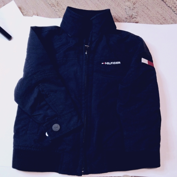 Tommy Hilfiger boys signature yachting regatta jacket SZ. XXS  2-3 - Picture 8 of 10